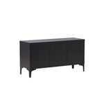 TV stolek Piring, černý, 120x63