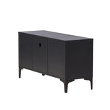 TV stolek Piring, černý, 120x63