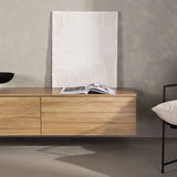Komoda Frihamn, přírodní barva, 160x45
