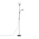 Stojací lampa Bagasi, světle šedá