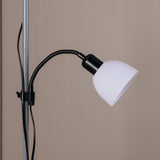 Stojací lampa Bagasi, světle šedá