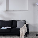 Stojací lampa Batang, tmavě šedá