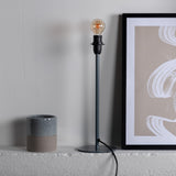 Stolní lampa Dasir, světle šedá