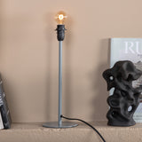 Stolní lampa Dasir, tmavě šedá
