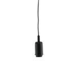Závěsná lampa Hang, černá