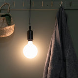 Závěsná lampa Hang, černá