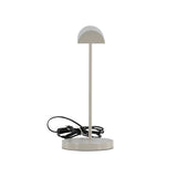 Stolní lampa Harmonica, béžová