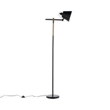 Stojací lampa Skott, černá