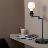 Stolní lampa Virro, černá