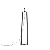 Stojací lampa Avspark, černá