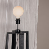 Stojací lampa Avspark, černá