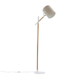 Stojací lampa Dennis, béžová