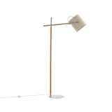 Stojací lampa Dennis, béžová