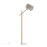 Stojací lampa Dennis, béžová