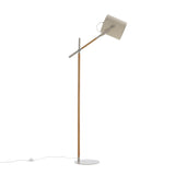 Stojací lampa Dennis, béžová