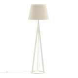 Stojací lampa Kona, bílá