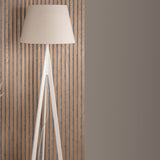 Stojací lampa Kona, bílá