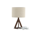 Stolní lampa Kona, hnědá