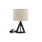 Stolní lampa Kona, černá