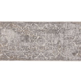 Obdélníkový koberec Cleo, stříbrný, 200x80