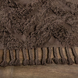Obdélníkový koberec Hilma, hnědý, 200x70