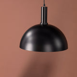 Závěsná lampa Narbonne, černá