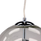 Závěsná lampa Roche, průhledná