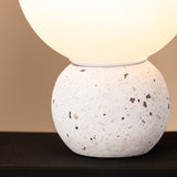 Stolní lampa Metz, bílá