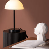 Stolní lampa Ferrand, bílá