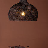 Závěsná lampa Laroche, černá