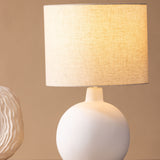 Stolní lampa Torcello, béžová