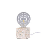 Stolní lampa Rilche, šedá