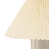 Stolní lampa Largin, světle šedá