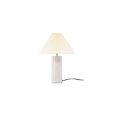 Stolní lampa Largin, světle šedá