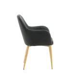 Jídelní židle Comfort, 2ks, černá, S57xD62xV93