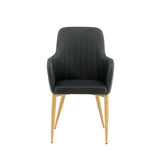 Jídelní židle Comfort, 2ks, černá, S57xD62xV93