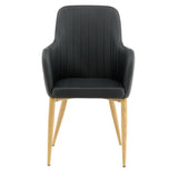 Jídelní židle Comfort, 2ks, černá, S57xD62xV93