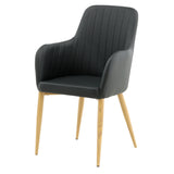 Jídelní židle Comfort, 2ks, černá, S57xD62xV93