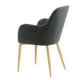 Jídelní židle Comfort, 2ks, černá, S57xD62xV93