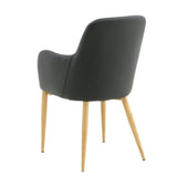 Jídelní židle Comfort, 2ks, černá, S57xD62xV93