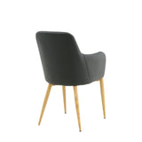 Jídelní židle Comfort, 2ks, černá, S57xD62xV93