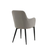 Jídelní židle Comfort, 2ks, černá, S57xD62xV93