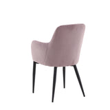 Jídelní židle Comfort, 2ks, starorůžová, S57xD62xV93
