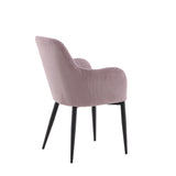 Jídelní židle Comfort, 2ks, starorůžová, S57xD62xV93