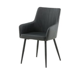 Jídelní židle Comfort, 2ks, černá, S57xD62xV93