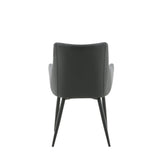 Jídelní židle Comfort, 2ks, černá, S57xD62xV93