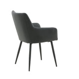 Jídelní židle Comfort, 2ks, černá, S57xD62xV93