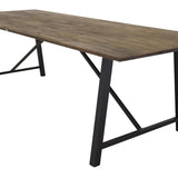 Jídelní stůl Malang, přírodní barva, 100x250