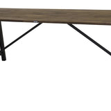 Jídelní stůl Malang, přírodní barva, 100x250