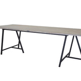 Jídelní stůl Jepara, přírodní barva, 100x250